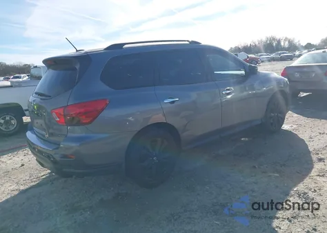 2018 Nissan Pathfinder Sl from USA, damaged, VIN 5N1DR2MN1JC640254